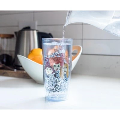 Disney Silver Buffalo Hocus Pocus Sisters Potion 20oz Double Wall Travel Tumbler - Image 4