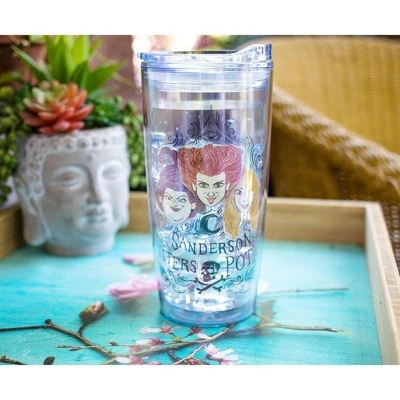 Disney Silver Buffalo Hocus Pocus Sisters Potion 20oz Double Wall Travel Tumbler - Image 5