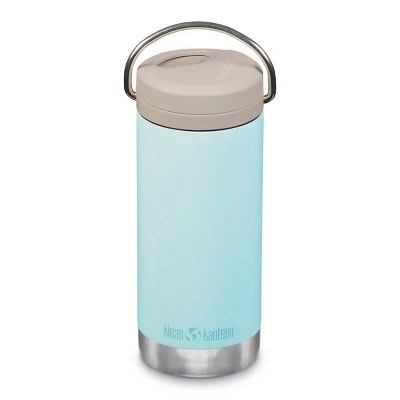Klean Kanteen 12oz TKWide Insulated Stainless Steel Water Bottle with Twist Straw Cap Blue - Image 6