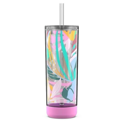 Ello Monterey 24oz Double Wall Plastic Tumbler White Iridescent - Image 5