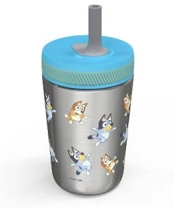 Bluey 12oz Stainless Steel Double Wall Kelso Tumbler - Zak Designs