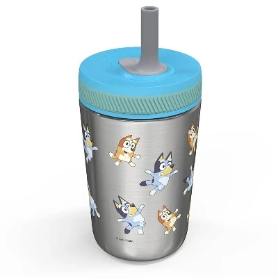 Bluey 12oz Stainless Steel Double Wall Kelso Tumbler - Zak Designs