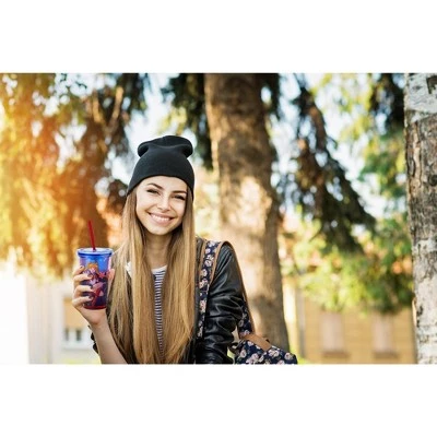 Just Funky Sailor Moon Confetti 16oz Carnival Cup w/ Lid & Straw - Image 5