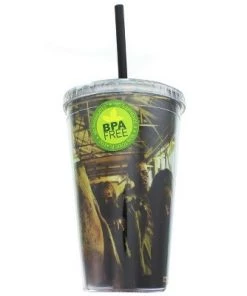 Just Funky The Walking Dead Zombies 16oz Carnival Cup w/ Straw & Lid