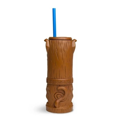 Beeline Creative Geeki Tikis Scooby-Doo Scooby Plastic Tumbler with Straw | Holds 20 Ounces