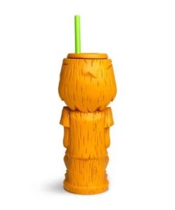 Beeline Creative Geeki Tikis Scooby-Doo Shaggy Plastic Tumbler with Straw | Holds 20 Ounces
