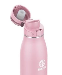 Takeya 17oz Insulated Stainless Steel Travel Mug with Flip-Lock Spout Lid- Blush