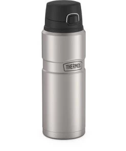 Thermos 24oz Stainless King Drink Bottle - Matte Steel