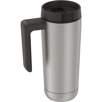 Thermos 18oz Stainless Steel Mug - Stainless with Black Lid