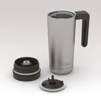 Thermos 18oz Stainless Steel Mug - Stainless with Black Lid - Image 6
