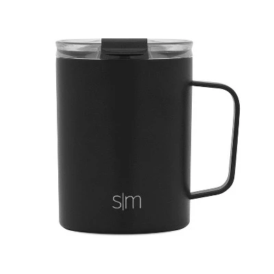 Simple Modern 12oz Stainless Steel Scout Mug with Clear Flip Lid New Ivory - Image 4
