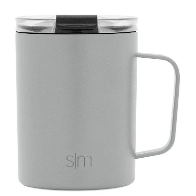 Simple Modern 12oz Stainless Steel Scout Mug with Clear Flip Lid New Ivory - Image 7