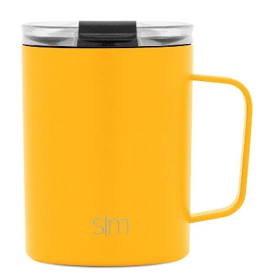 Simple Modern 12oz Stainless Steel Scout Mug with Clear Flip Lid New Ivory - Image 10
