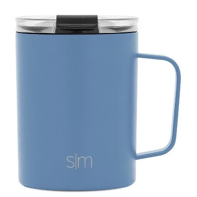 Simple Modern 12oz Stainless Steel Scout Mug with Clear Flip Lid New Ivory - Image 13