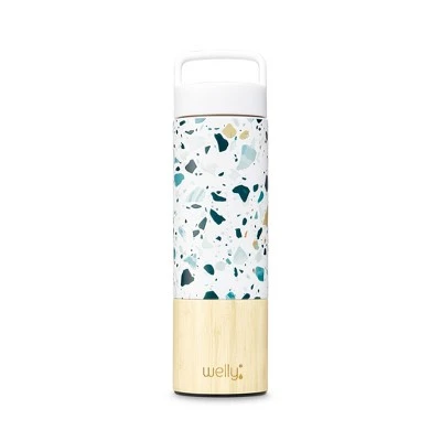 Welly Bottle Welly 18oz Vacuum Insulated Stainless Steel Wide Mouth Water Bottle Terrazzo - Image 6
