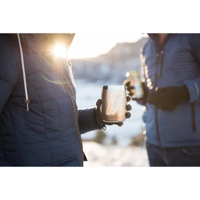 EcoVessel PORT 10oz Insulated Stainless Steel Stemless Wine Glass / Whiskey / Cocktail Tumbler Rose Gold - Image 5