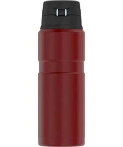 Thermos 24oz Stainless King Drink Bottle (SK4000MR4) - Matte Red