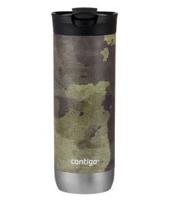 Contigo Huron 2.0 Stainless Steel Travel Mug with SNAPSEAL Lid Textured Camo