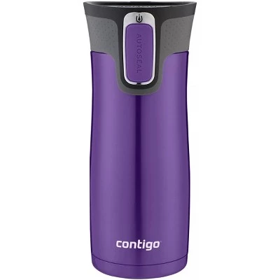 Contigo 16 oz. West Loop 2.0 Insulated Stainless Steel Travel Mug - 2-Pack