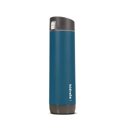 Hidrate Spark HidrateSpark PRO 21oz Vacuum Insulated Stainless Steel Bluetooth Smart Water Bottle with Chug Lid Black - Image 6
