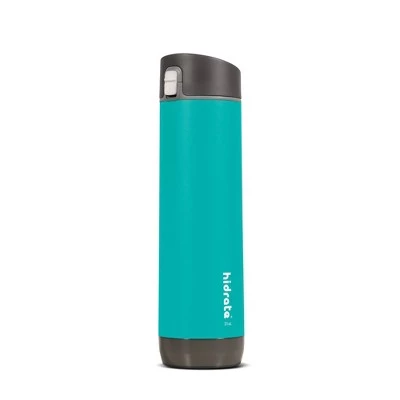 Hidrate Spark HidrateSpark PRO 21oz Vacuum Insulated Stainless Steel Bluetooth Smart Water Bottle with Chug Lid Black - Image 8