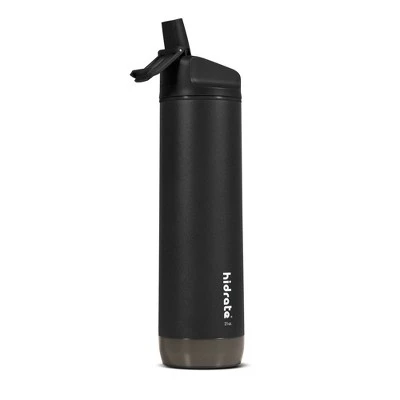 Hidrate Spark HidrateSpark PRO 21oz Vacuum Insulated Stainless Steel Bluetooth Smart Water Bottle with Straw Lid Black - Image 5