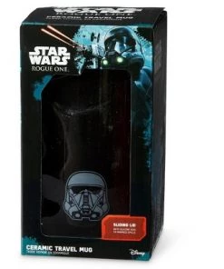 Seven20 Star Wars Rogue One Death Trooper Ceramic Travel Mug w/ Lid