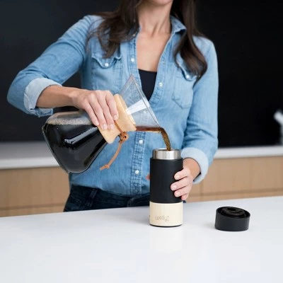 Welly Bottle Welly 12oz Vacuum Insulated Stainless Steel Travel Mug with Flip Lid Mint - Image 4