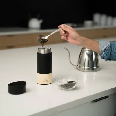 Welly Bottle Welly 12oz Vacuum Insulated Stainless Steel Travel Mug with Flip Lid Mint - Image 6