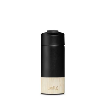 Welly Bottle Welly 12oz Vacuum Insulated Stainless Steel Travel Mug with Flip Lid Mint - Image 7