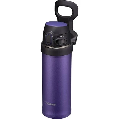 Zojirushi 16oz Flip-and-Go Stainless Steel Travel Mug SM-QHE48 - Purple Dusk