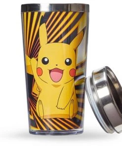 Just Funky Pokemon Pikachu 16oz Travel Mug