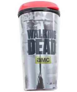 Just Funky The Walking Dead Rick Grimes 16oz Travel Mug