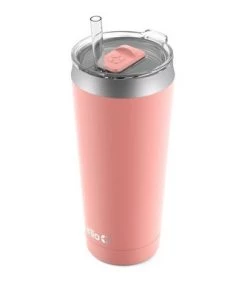 Ello Beacon 24oz Vacuum Stainless Steel Tumbler White