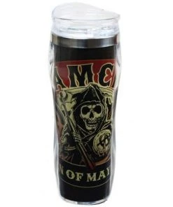 Just Funky Sons of Anarchy SAMCRO 16oz Travel Mug