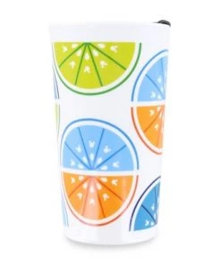 Seven20 Disney 10oz Ceramic Travel Mug | Mickey Fruit Slices
