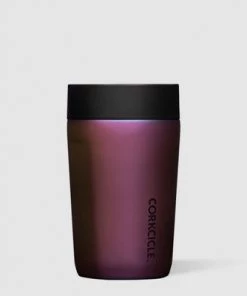Corkcicle Commuter Cup 9 Ounce Insulated Stainless Steel Spill Proof Travel Coffee Mug with Sip Lid for Hot and Cold Drinks, Nebula