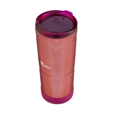 bubba Envy S Stainless Steel Tumbler with Straw and Rubberized Bumper Iridescent Pink Sorbet - Image 2
