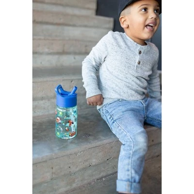 12oz Plastic Tritan Summit Kids Water Bottle with Straw - Simple Modern Pixar - Image 2