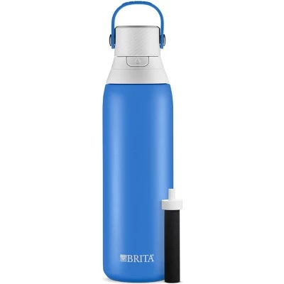Brita 20oz Premium Double-Wall Stainless Steel Insulated Filtered Water Bottle Purple - Image 14
