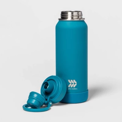 32oz Vacuum Insulated Stainless Steel Water Bottle - All in Motion™ Teal Opal - Image 2