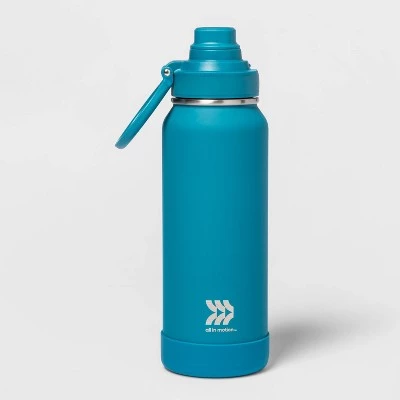 32oz Vacuum Insulated Stainless Steel Water Bottle - All in Motion™ Teal Opal - Image 3