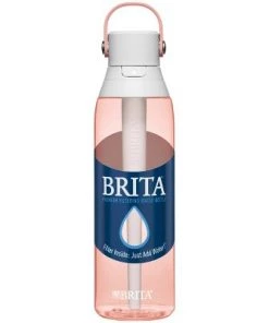 Brita Premium 26oz Water Bottle with Filter - Blush Pink