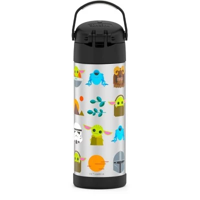 Thermos 16oz FUNtainer Water Bottle with Bail Handle - The Mandalorian - Image 3