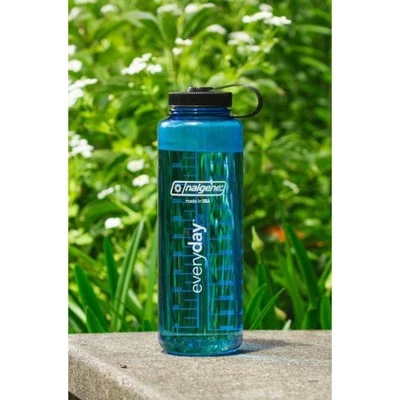 Nalgene 48oz Wide Mouth Water Bottle Gray - Image 2