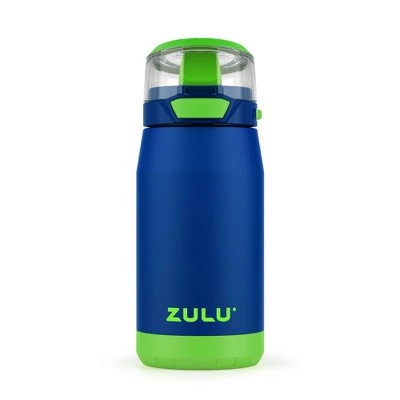 Zulu 12oz Flex Stainless Steel Water Bottle Blue/orange - Image 8