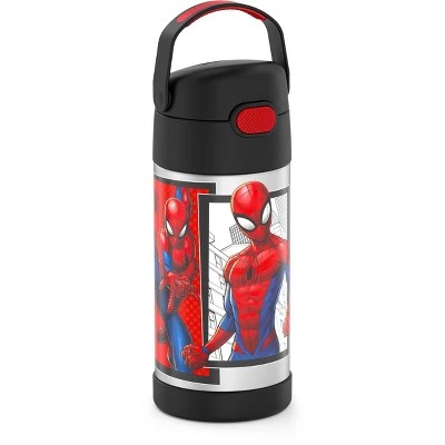 Thermos 12oz FUNtainer Water Bottle with Bail Handle - Spider-Man