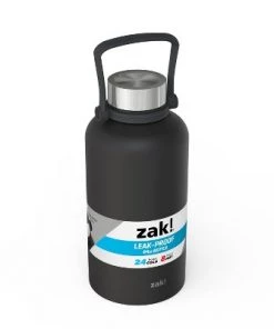 Zak Designs Zak! Designs 64oz Double Wall Stainless Steel Growler - Black
