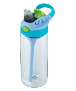 Contigo 20oz Plastic Cleanable Kids' Water Bottle Strawberry Cream