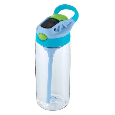 Contigo 20oz Plastic Cleanable Kids' Water Bottle Strawberry Cream - Image 2